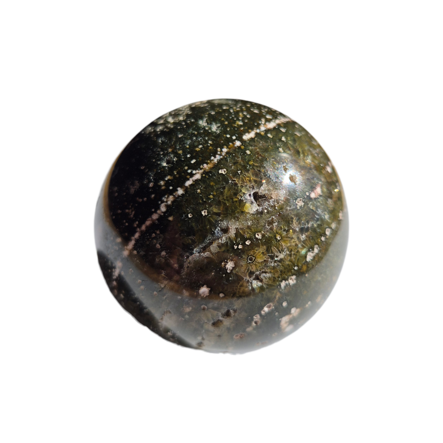 Crystals - Ocean Jasper Sphere