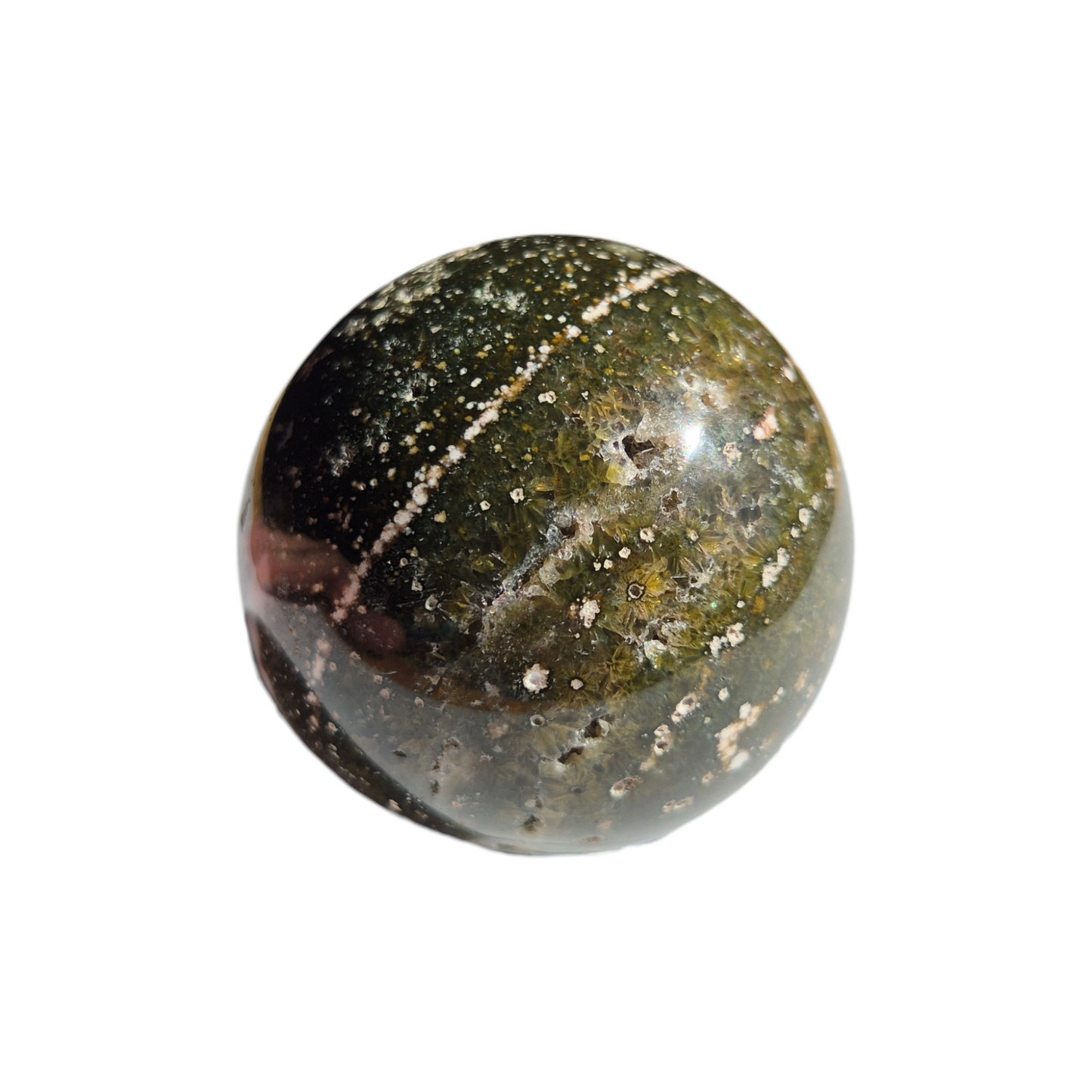 Crystals - Ocean Jasper Sphere