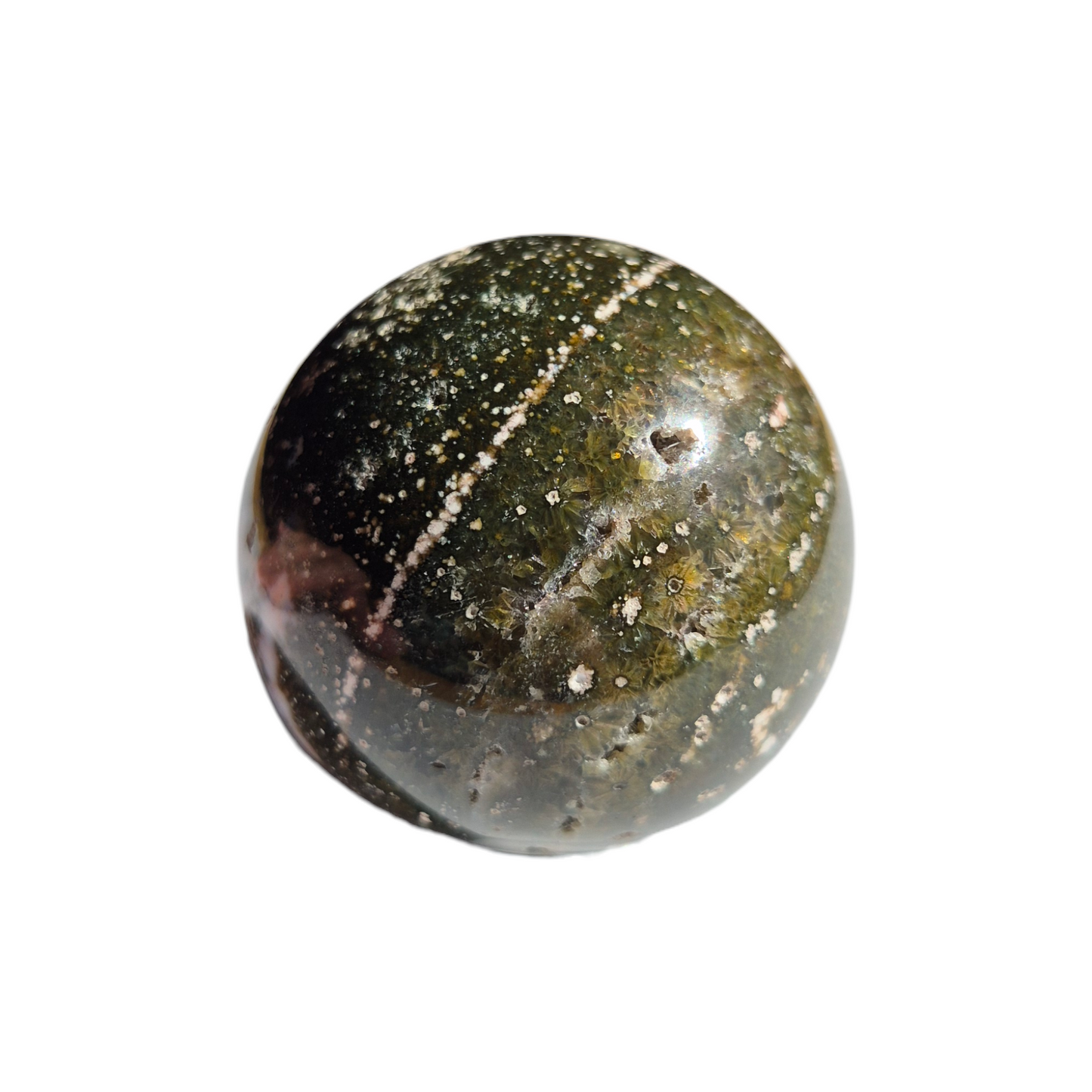 Crystals - Ocean Jasper Sphere