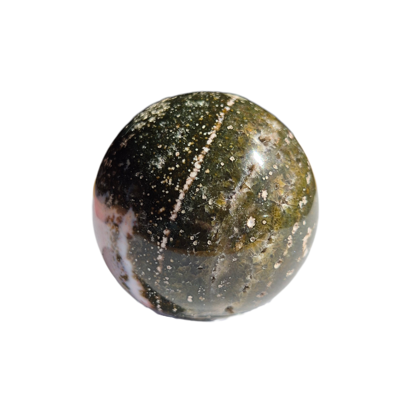 Crystals - Ocean Jasper Sphere