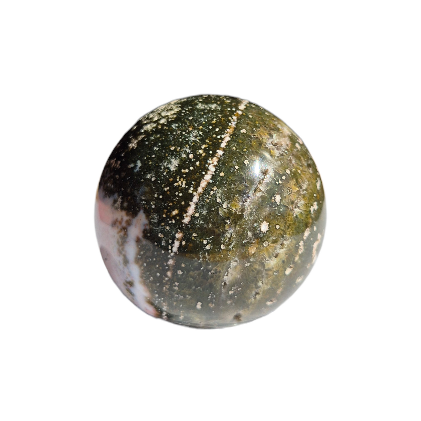 Crystals - Ocean Jasper Sphere