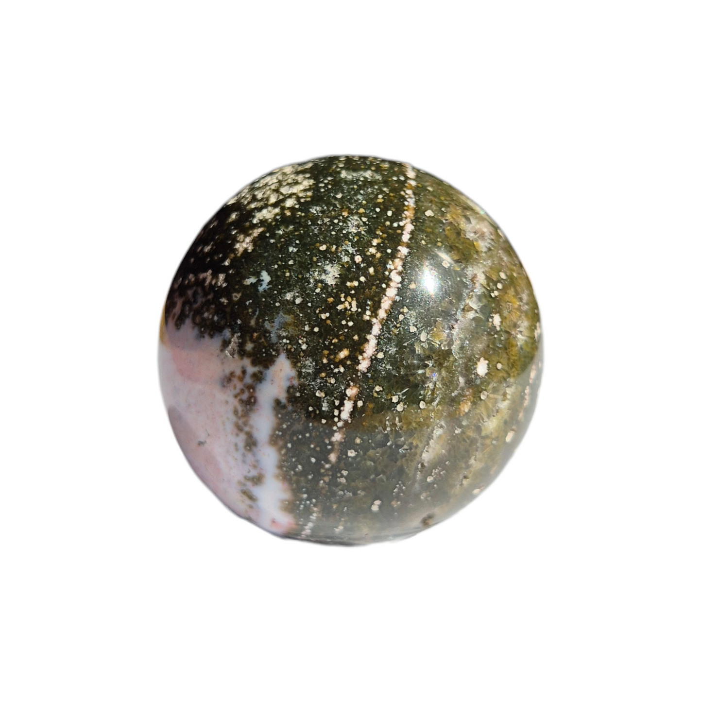 Crystals - Ocean Jasper Sphere