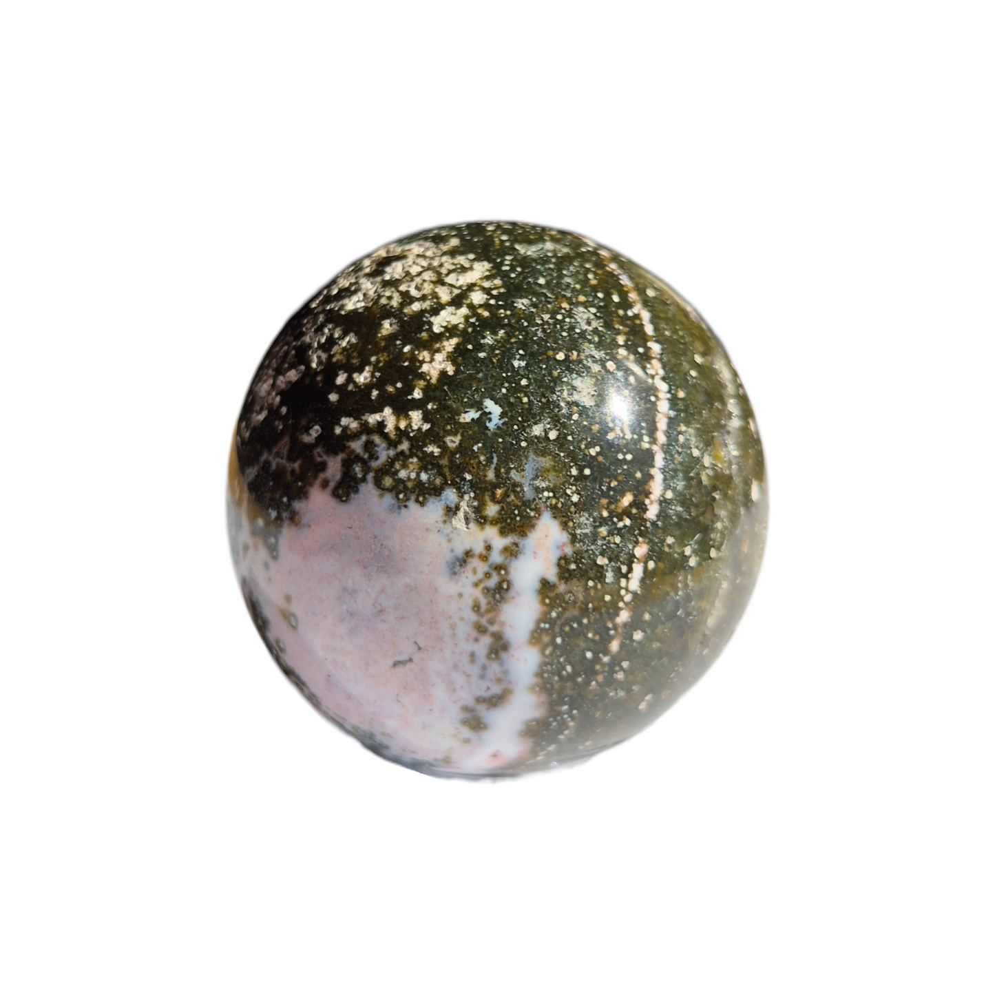 Crystals - Ocean Jasper Sphere