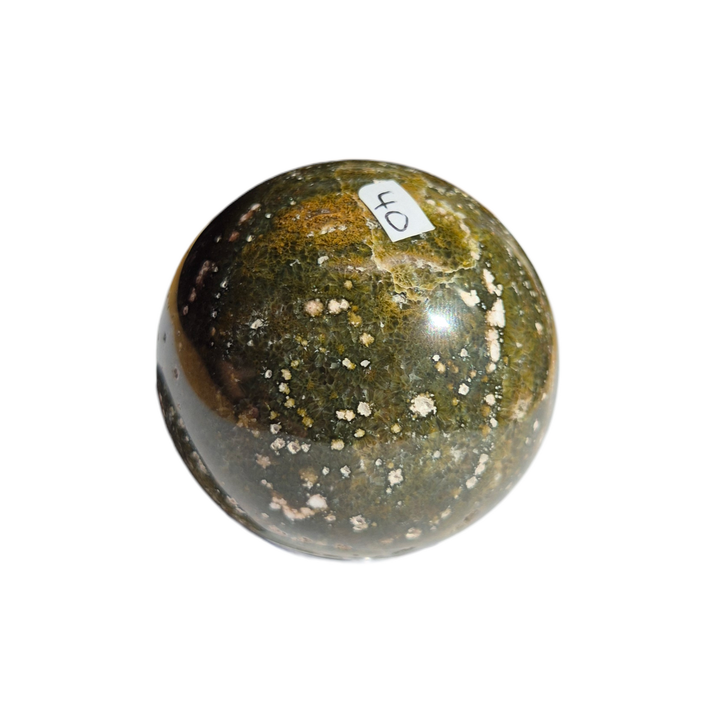 Crystals - Ocean Jasper Sphere