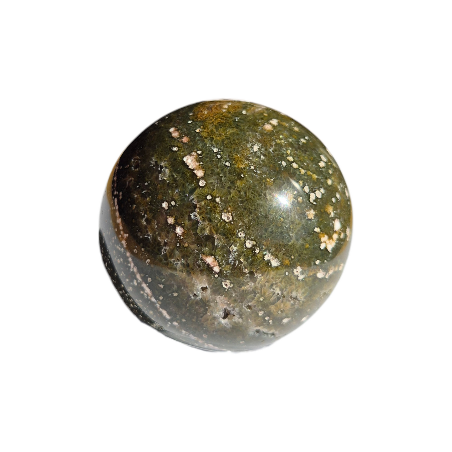 Crystals - Ocean Jasper Sphere