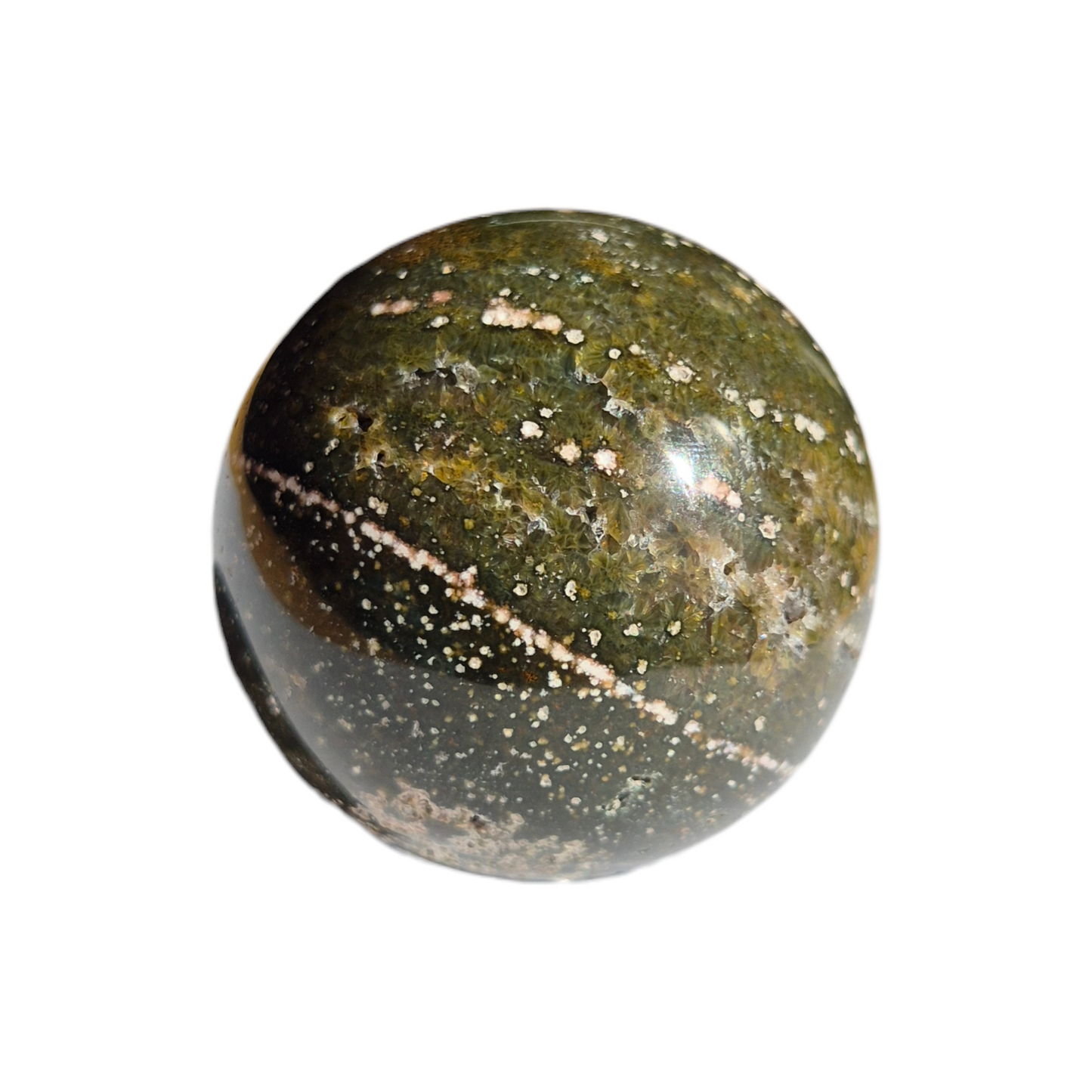 Crystals - Ocean Jasper Sphere
