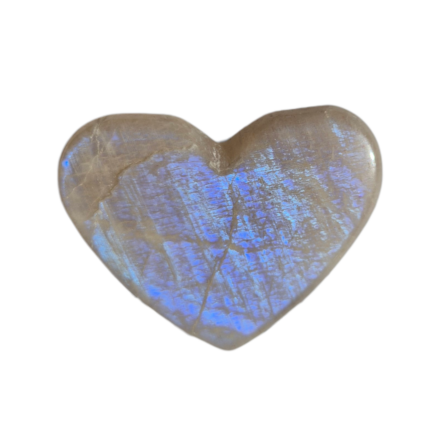 Crystals - Moonstone Polished Hearts