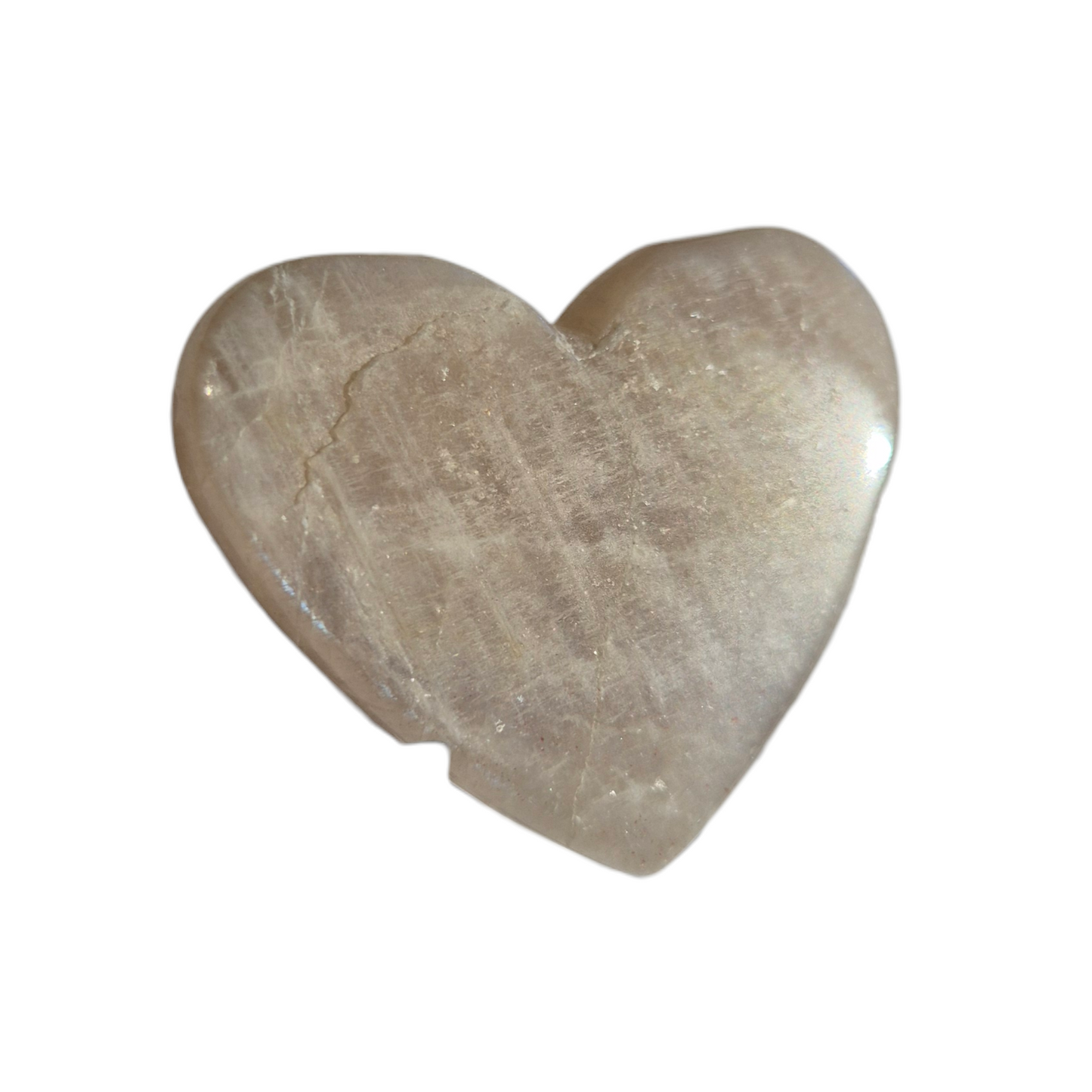 Crystals - Moonstone Polished Hearts