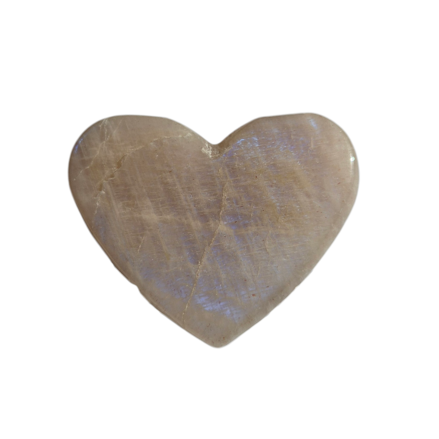 Crystals - Moonstone Polished Hearts