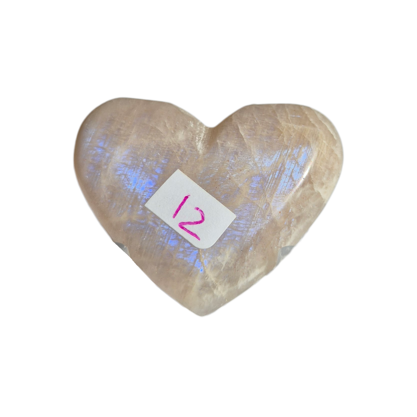 Crystals - Moonstone Polished Hearts