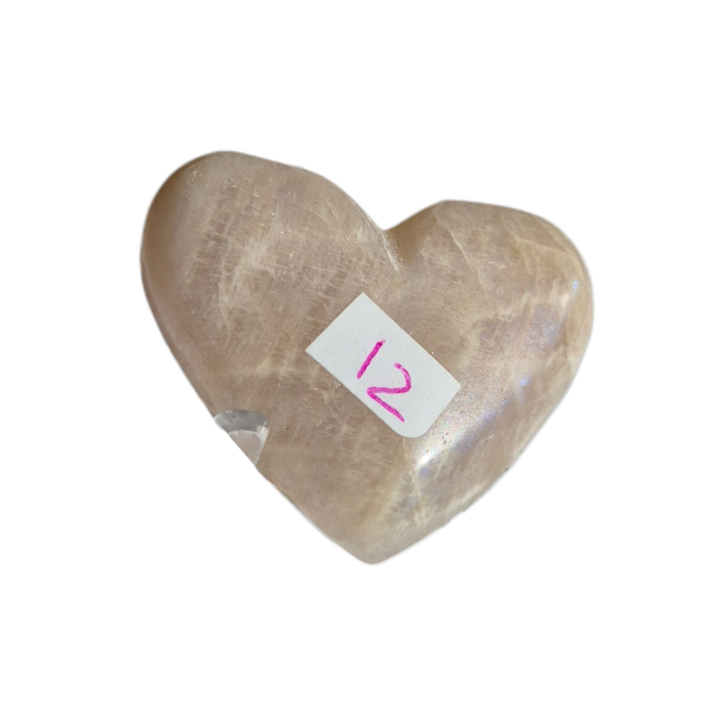 Crystals - Moonstone Polished Hearts
