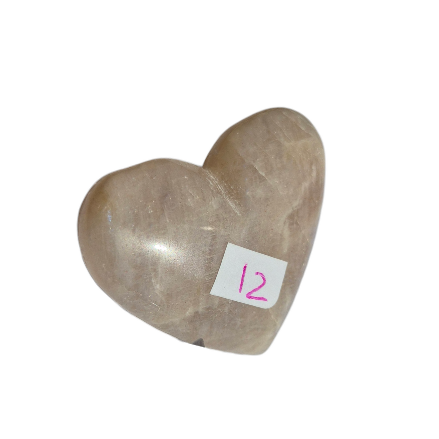 Crystals - Moonstone Polished Hearts