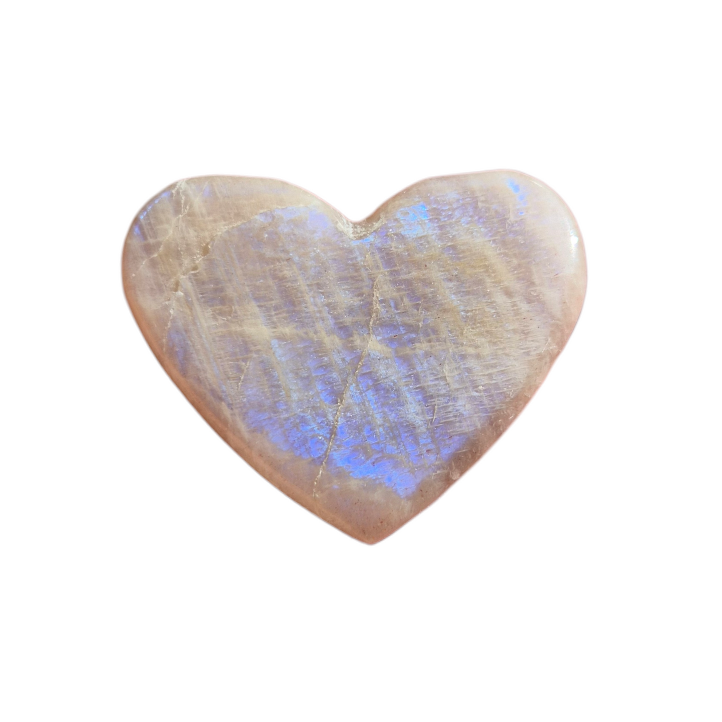 Crystals - Moonstone Polished Hearts