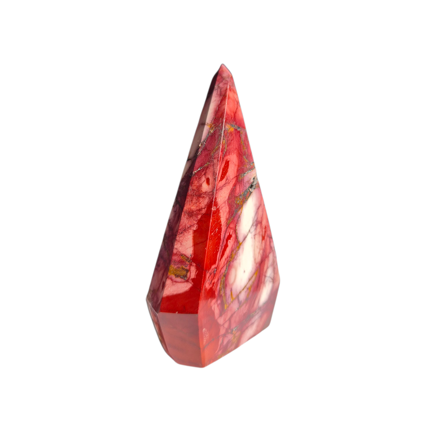 Crystals - Mookaite Faceted Diamond