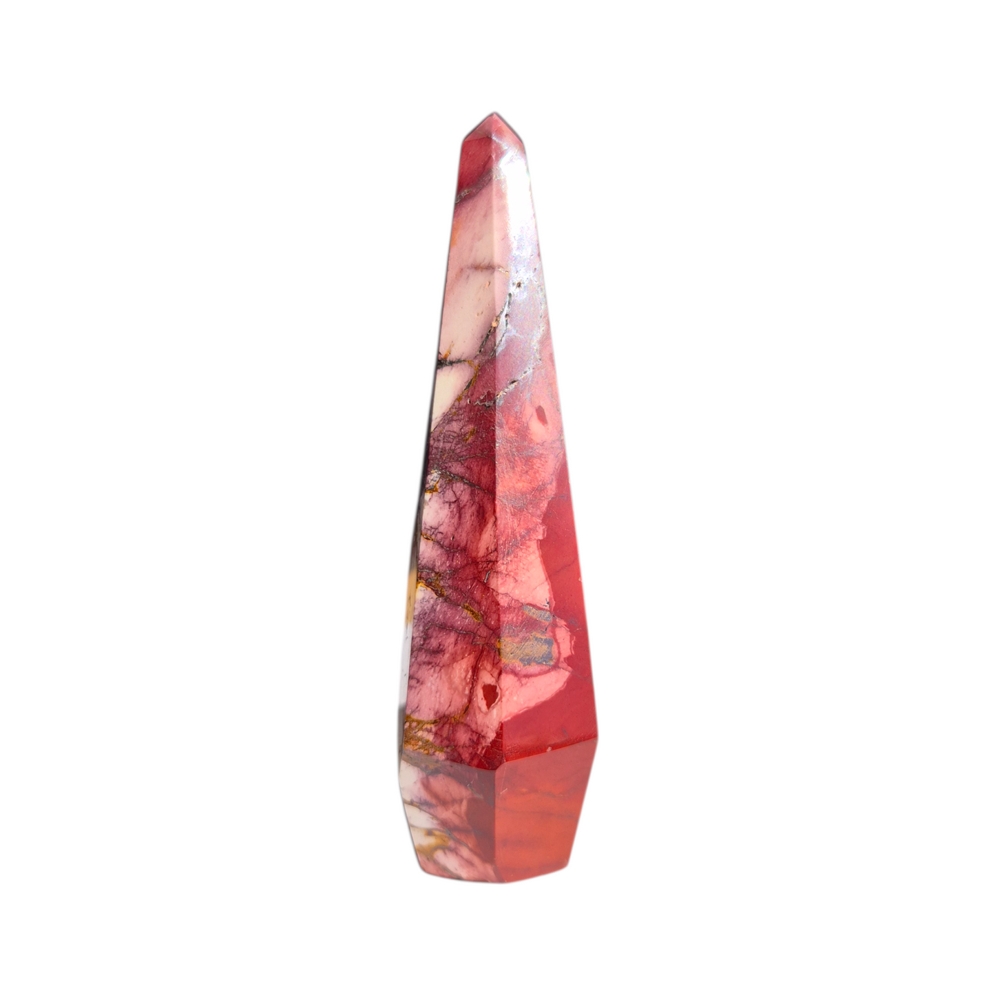 Crystals - Mookaite Faceted Diamond