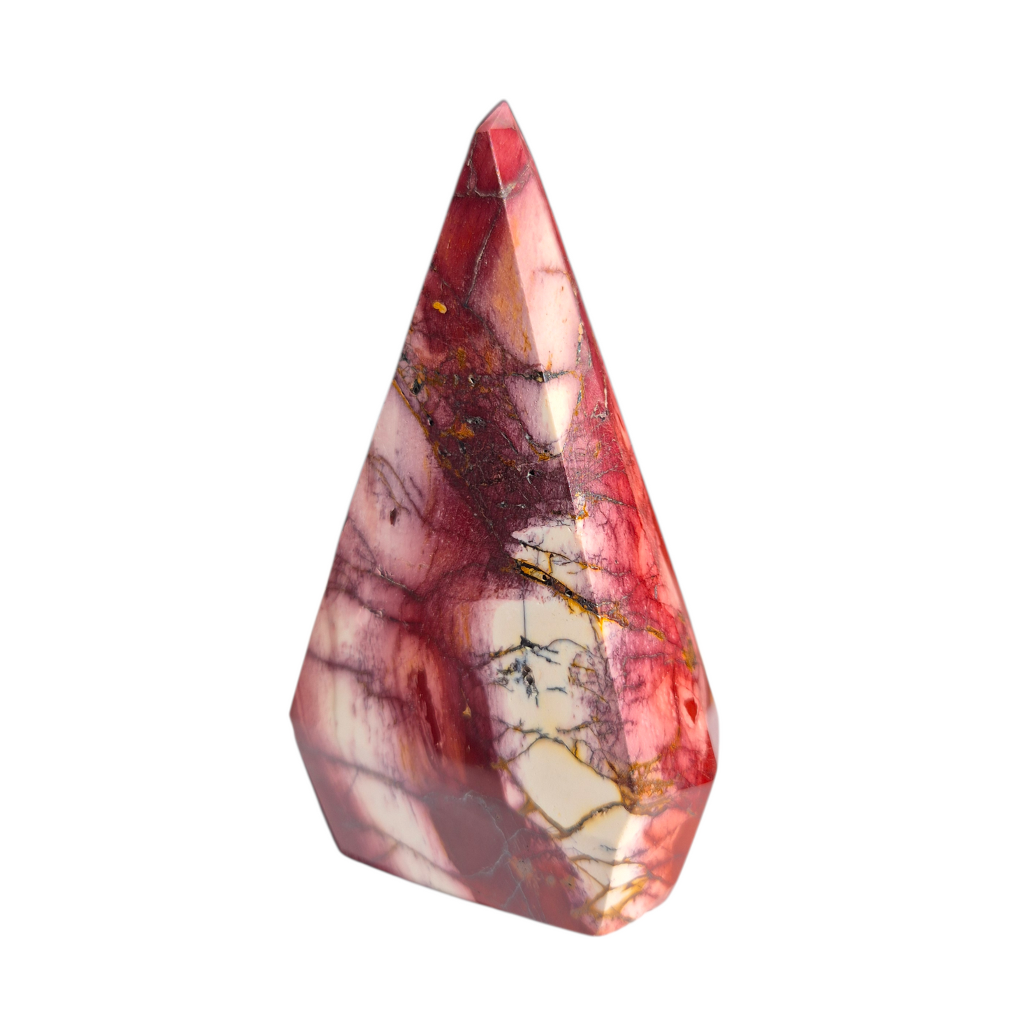 Crystals - Mookaite Faceted Diamond