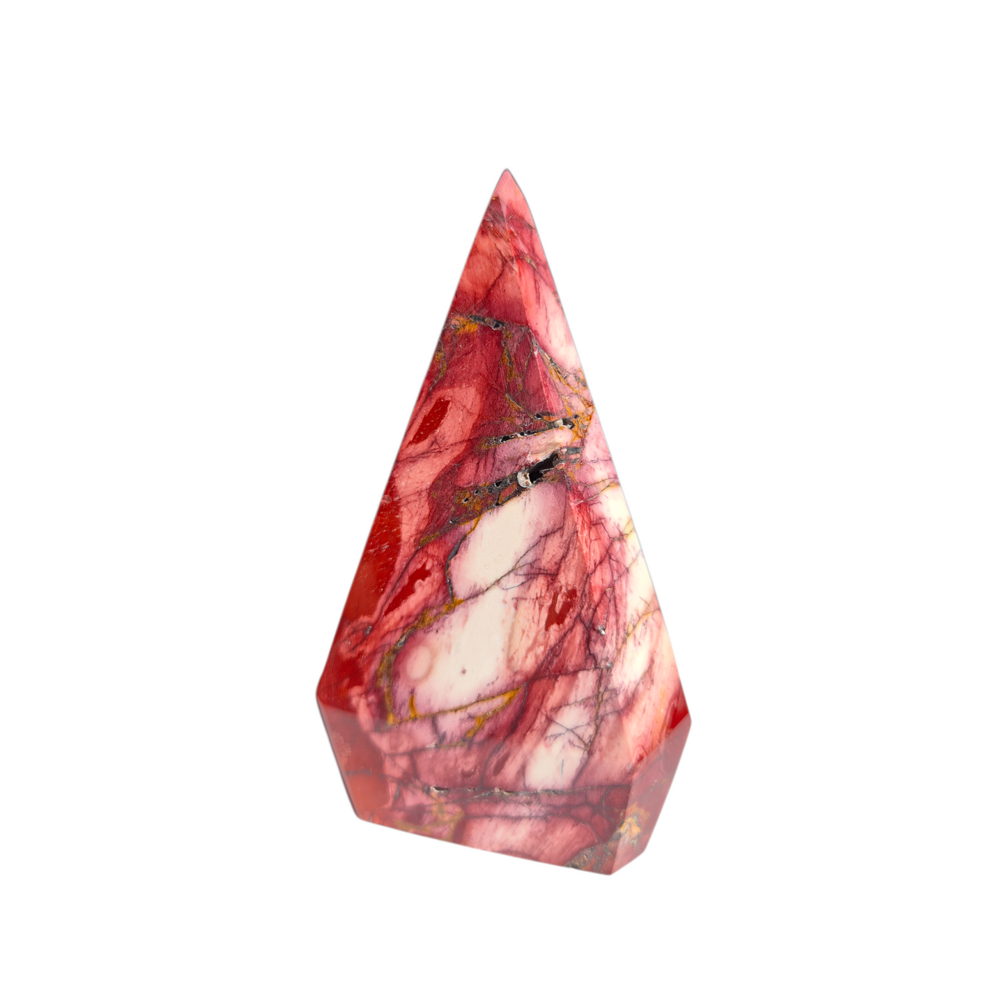 Crystals - Mookaite Faceted Diamond