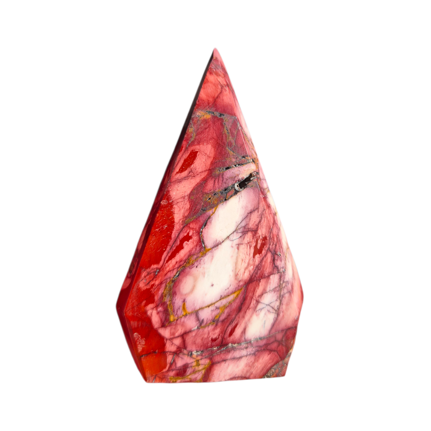 Crystals - Mookaite Faceted Diamond