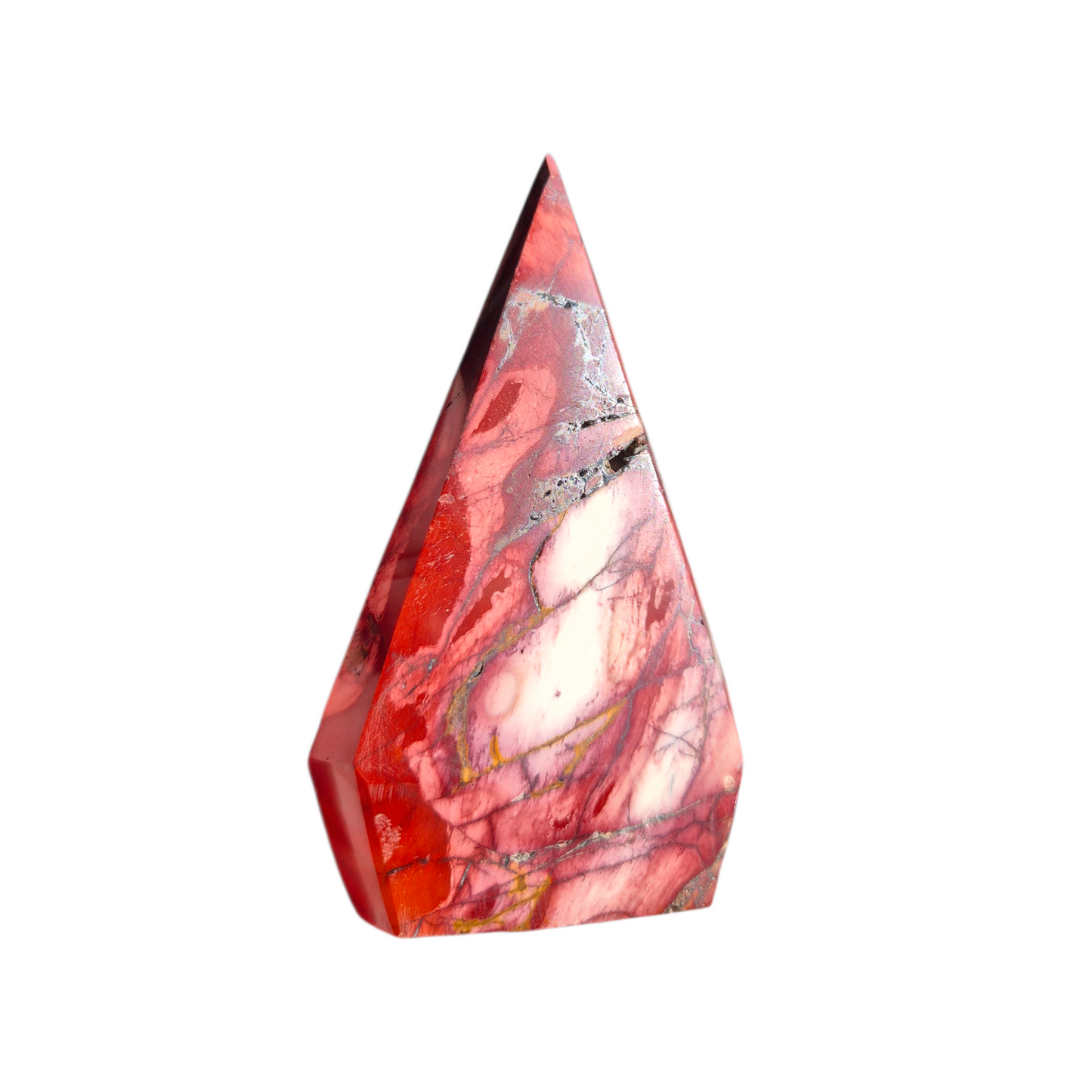 Crystals - Mookaite Faceted Diamond