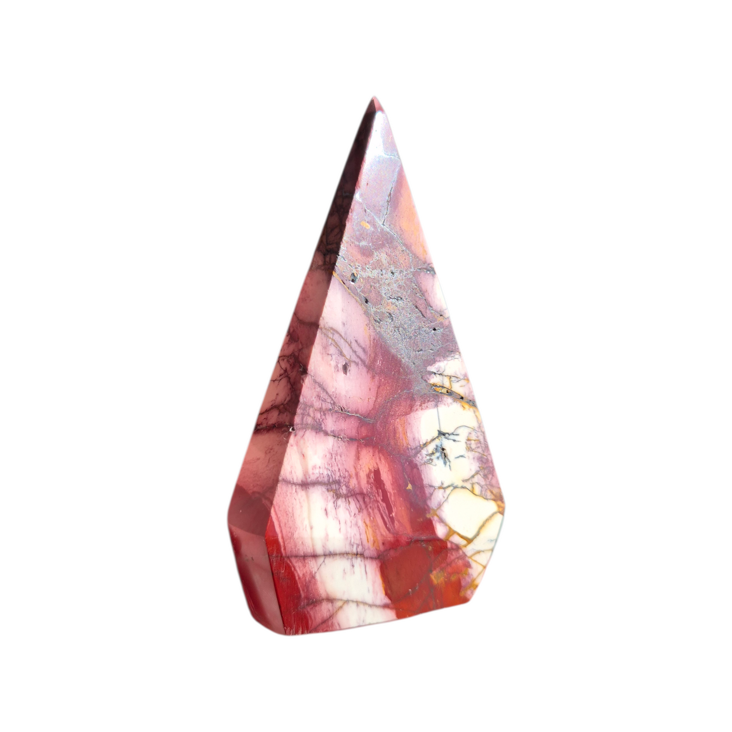 Crystals - Mookaite Faceted Diamond