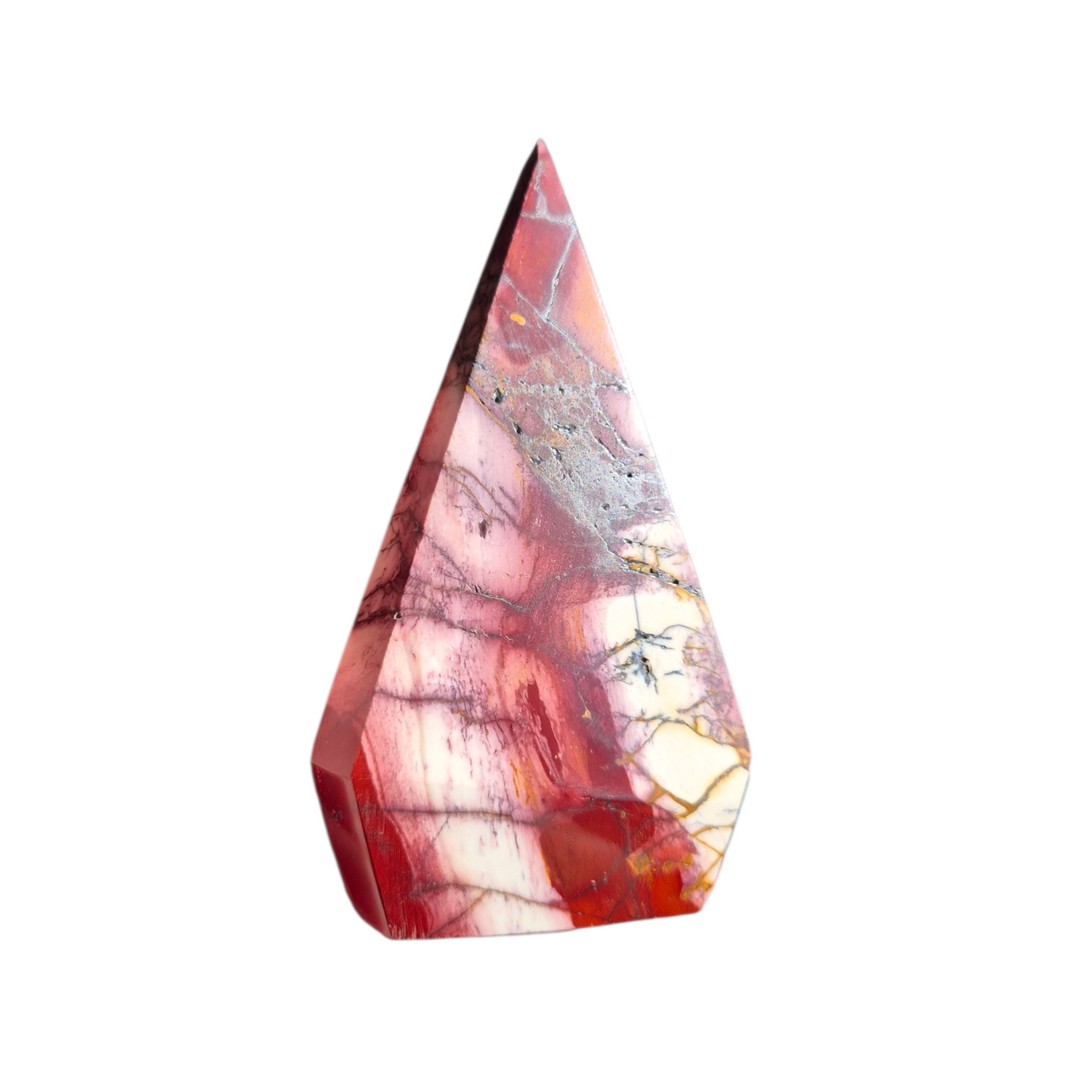 Crystals - Mookaite Faceted Diamond