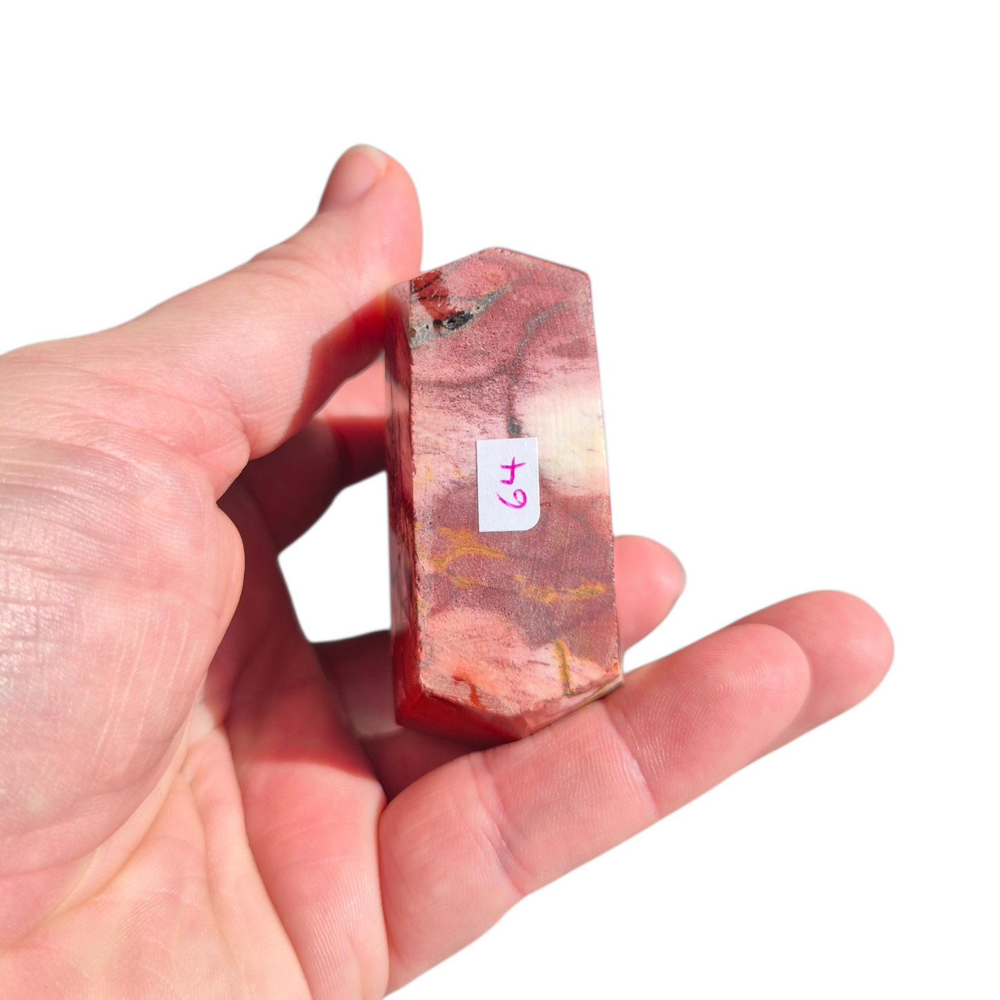 Crystals - Mookaite Faceted Diamond