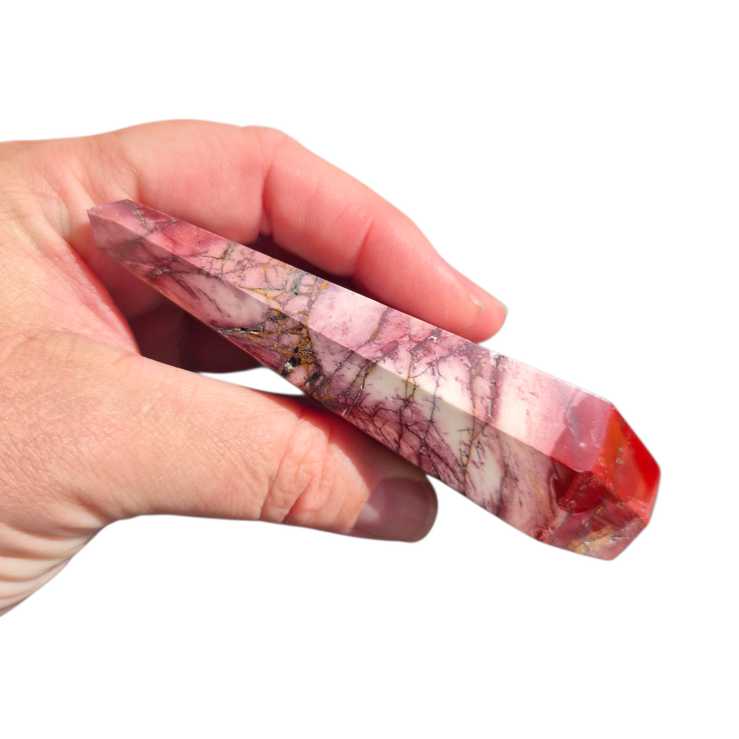 Crystals - Mookaite Faceted Diamond