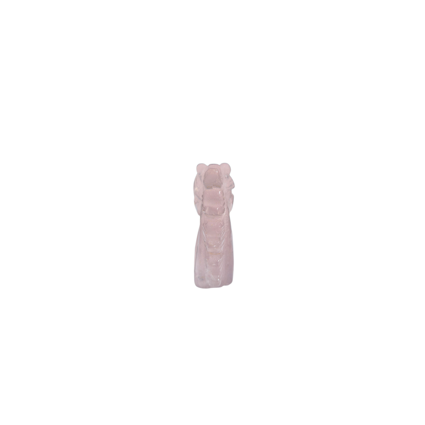 Crystals - Rose Quartz Unicorn Carving