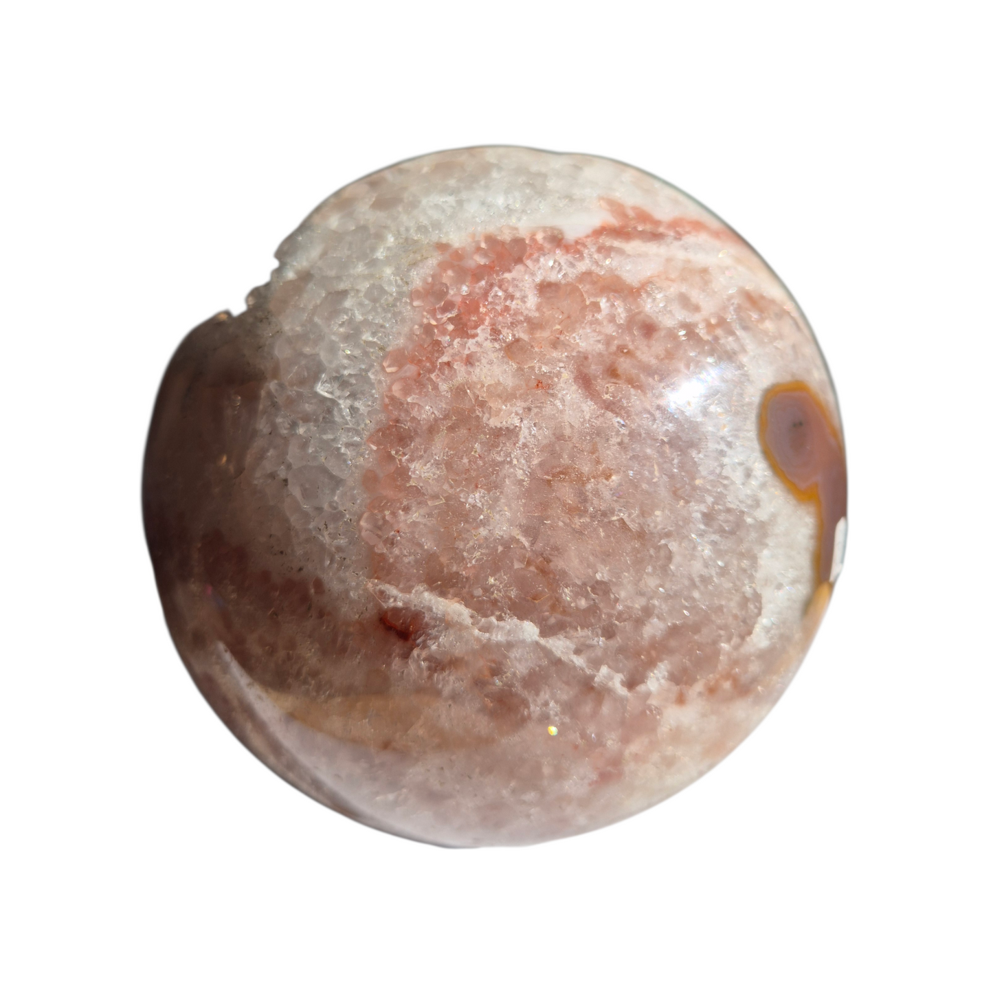 Crystals - Pink Amethyst Sphere