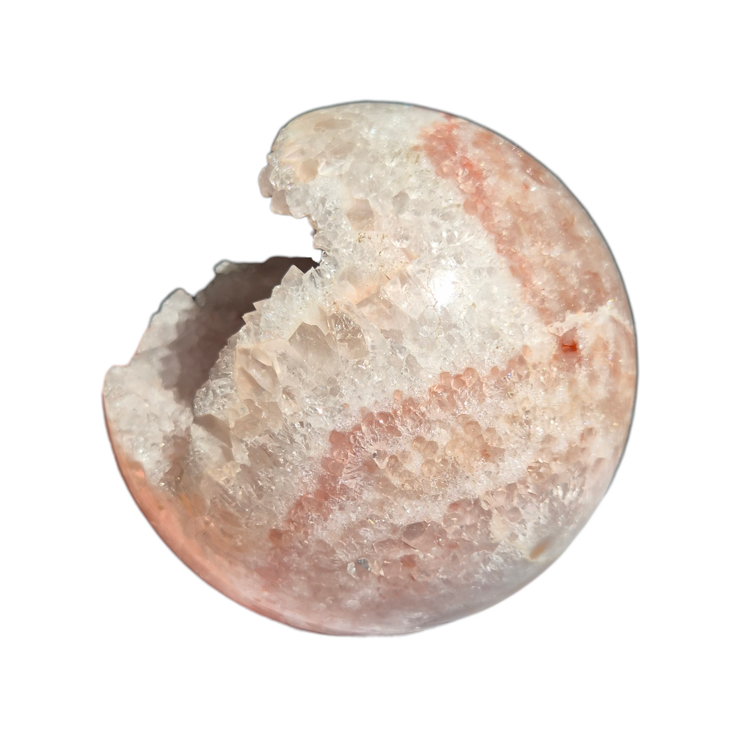 Crystals - Pink Amethyst Sphere