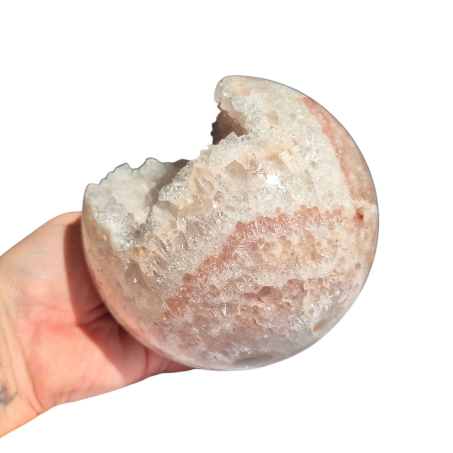 Crystals - Pink Amethyst Sphere