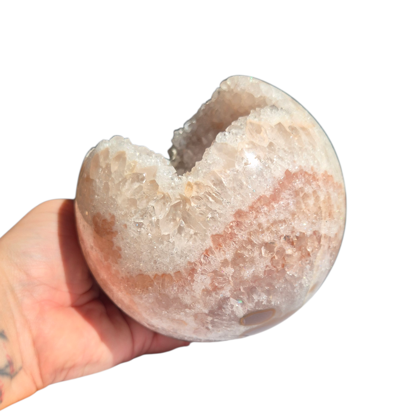 Crystals - Pink Amethyst Sphere