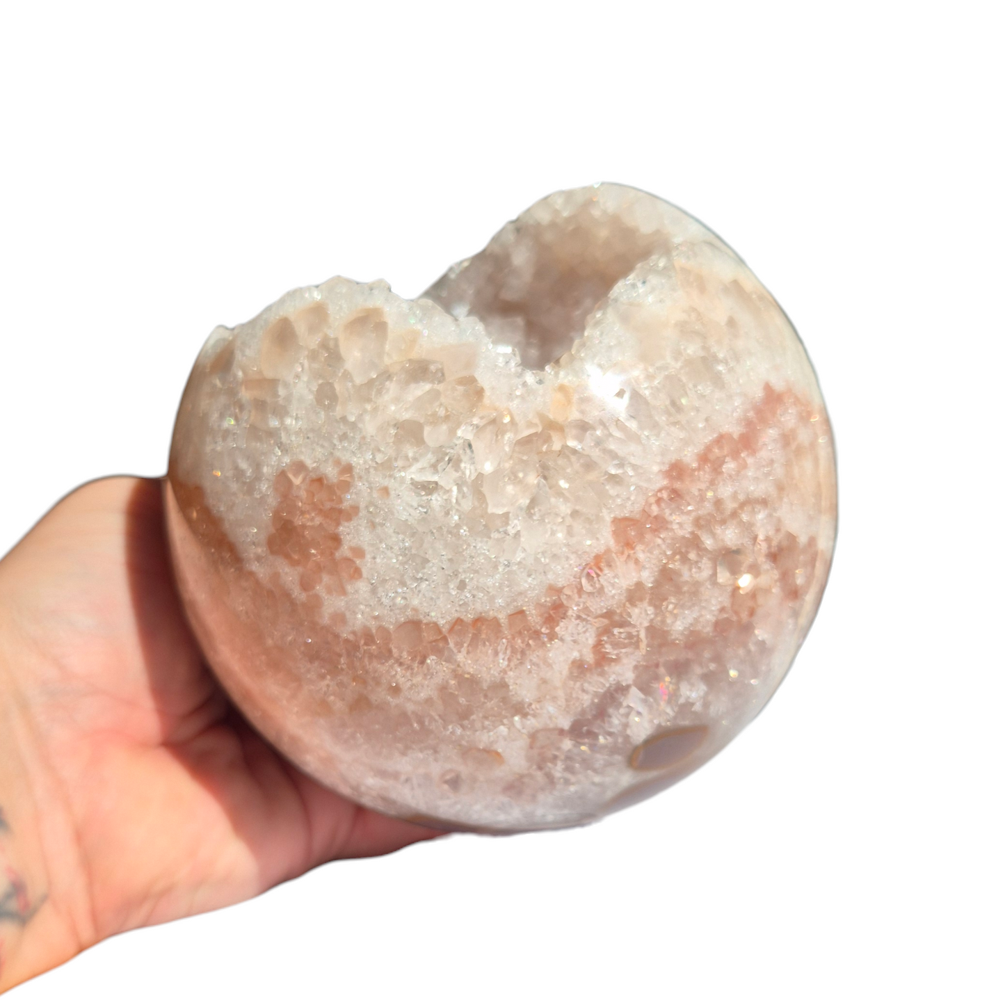 Crystals - Pink Amethyst Sphere