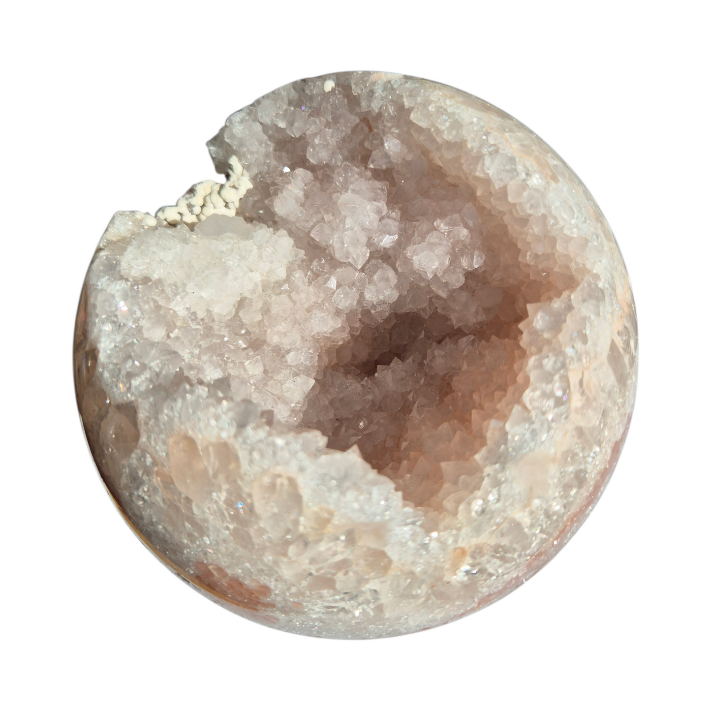 Crystals - Pink Amethyst Sphere