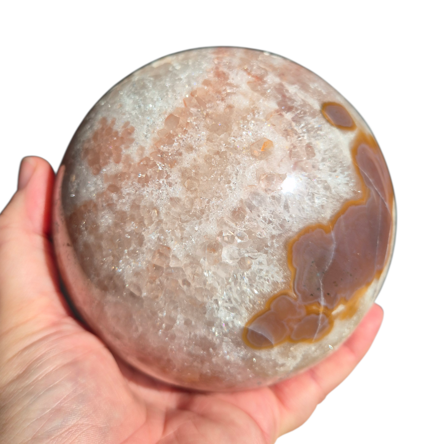 Crystals - Pink Amethyst Sphere