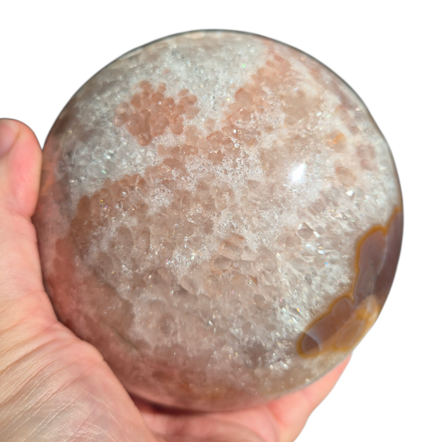 Crystals - Pink Amethyst Sphere