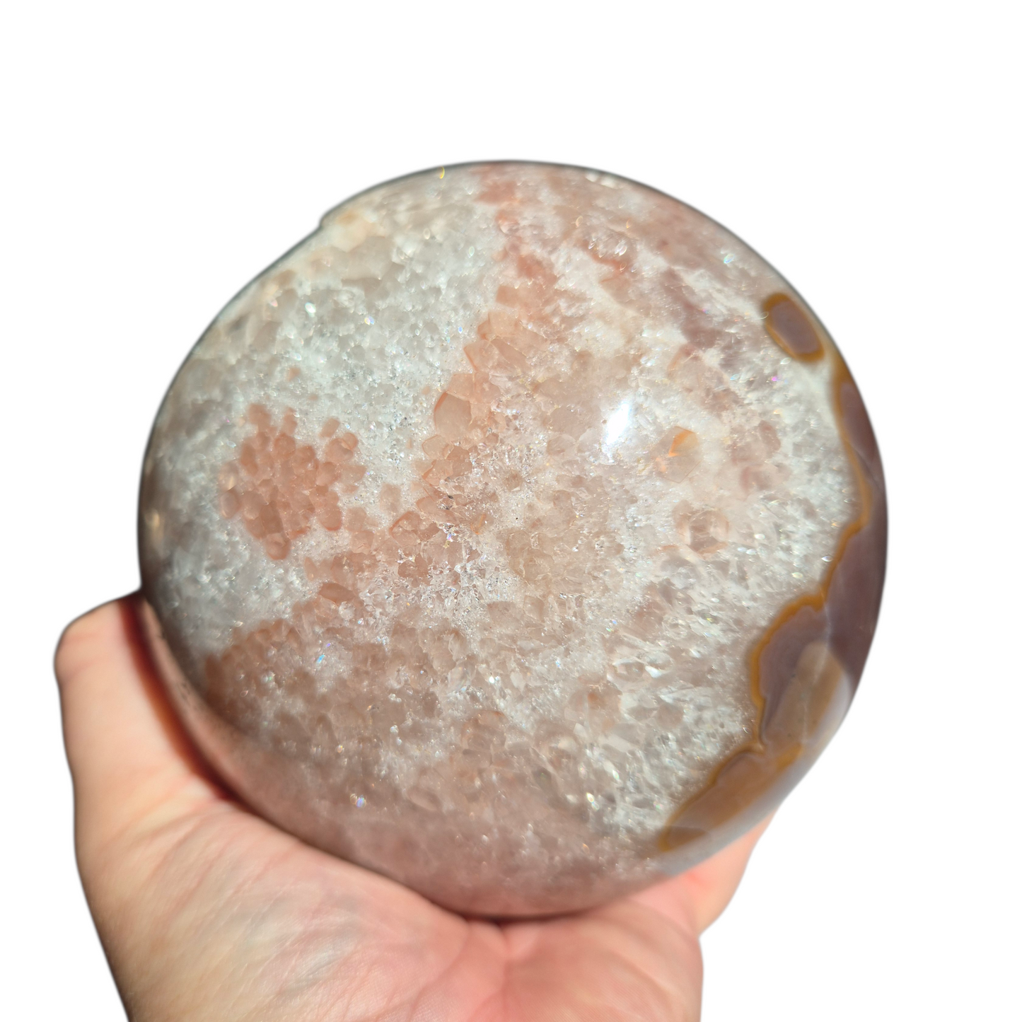 Crystals - Pink Amethyst Sphere