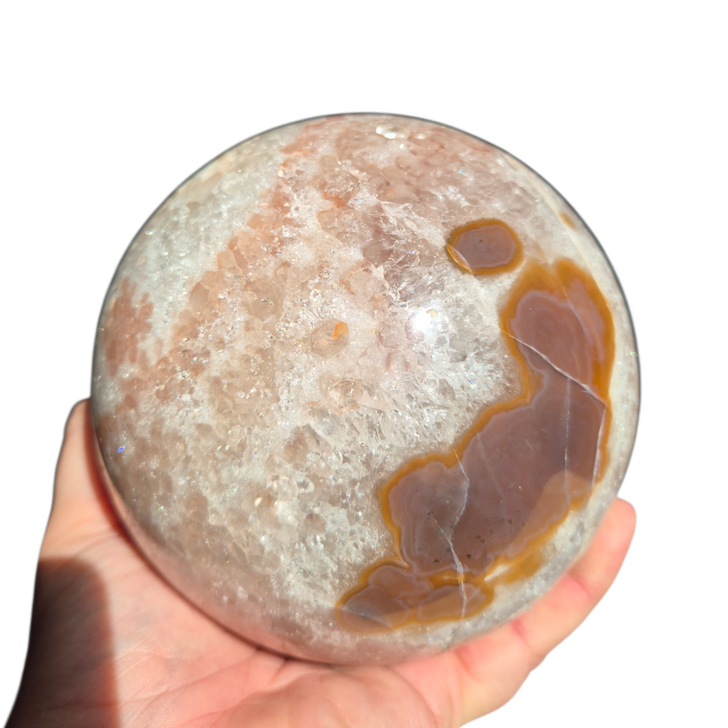 Crystals - Pink Amethyst Sphere