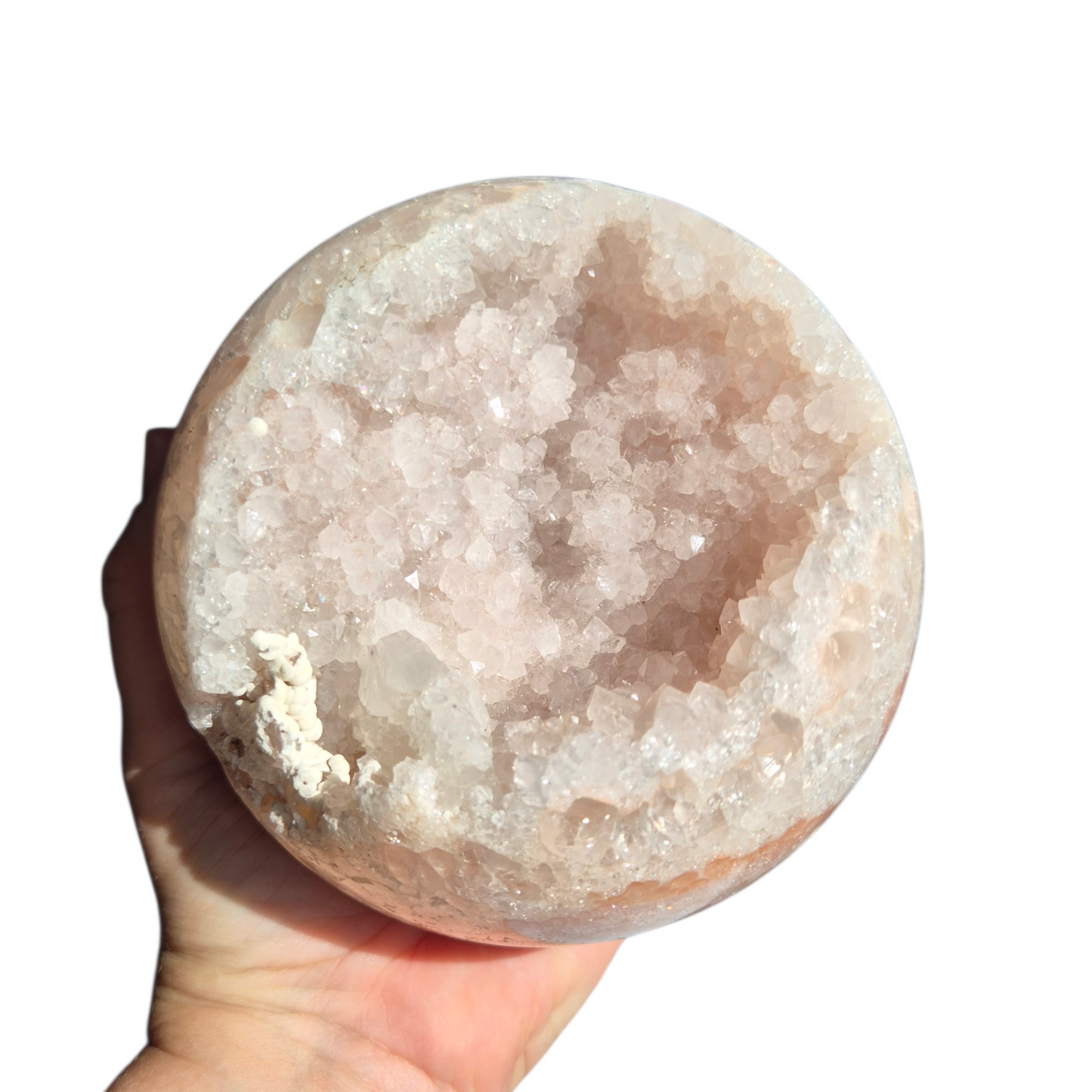 Crystals - Pink Amethyst Sphere