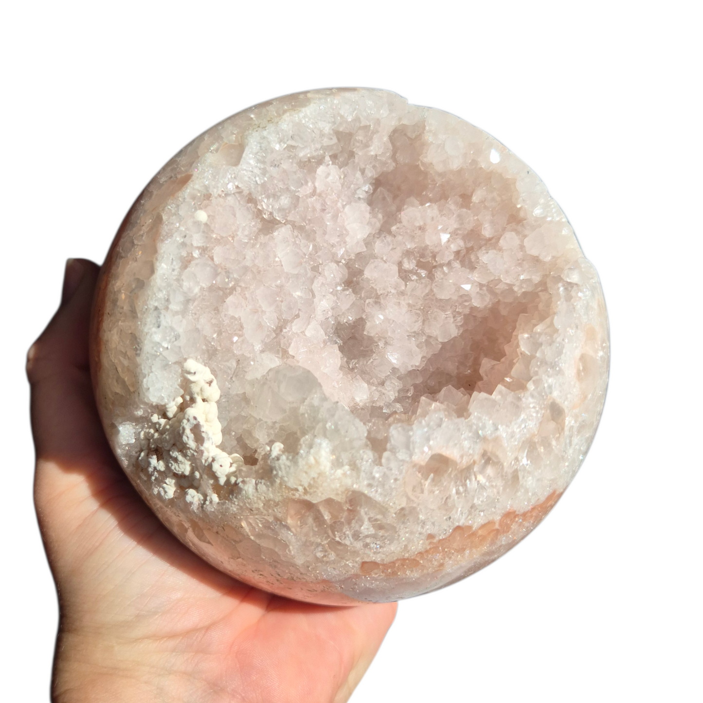 Crystals - Pink Amethyst Sphere
