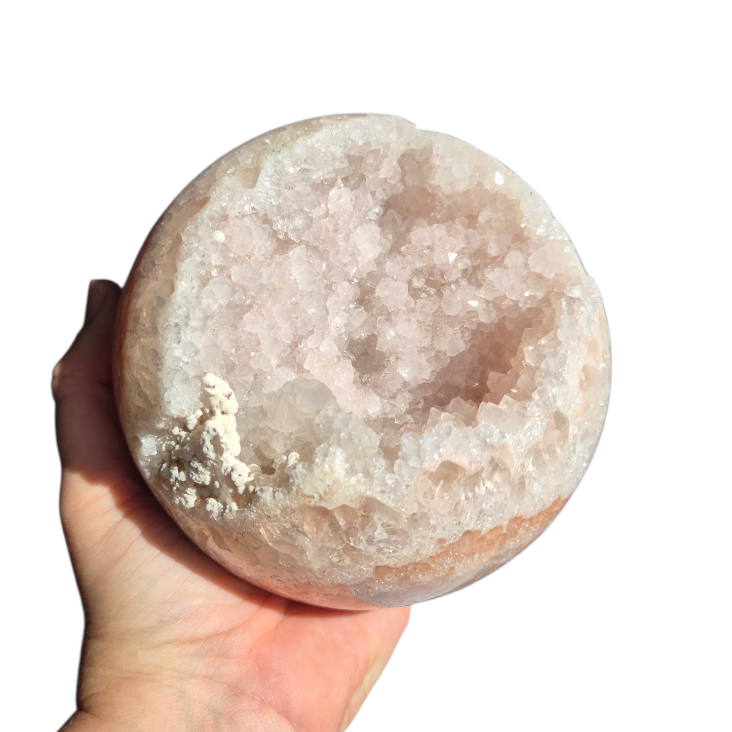 Crystals - Pink Amethyst Sphere