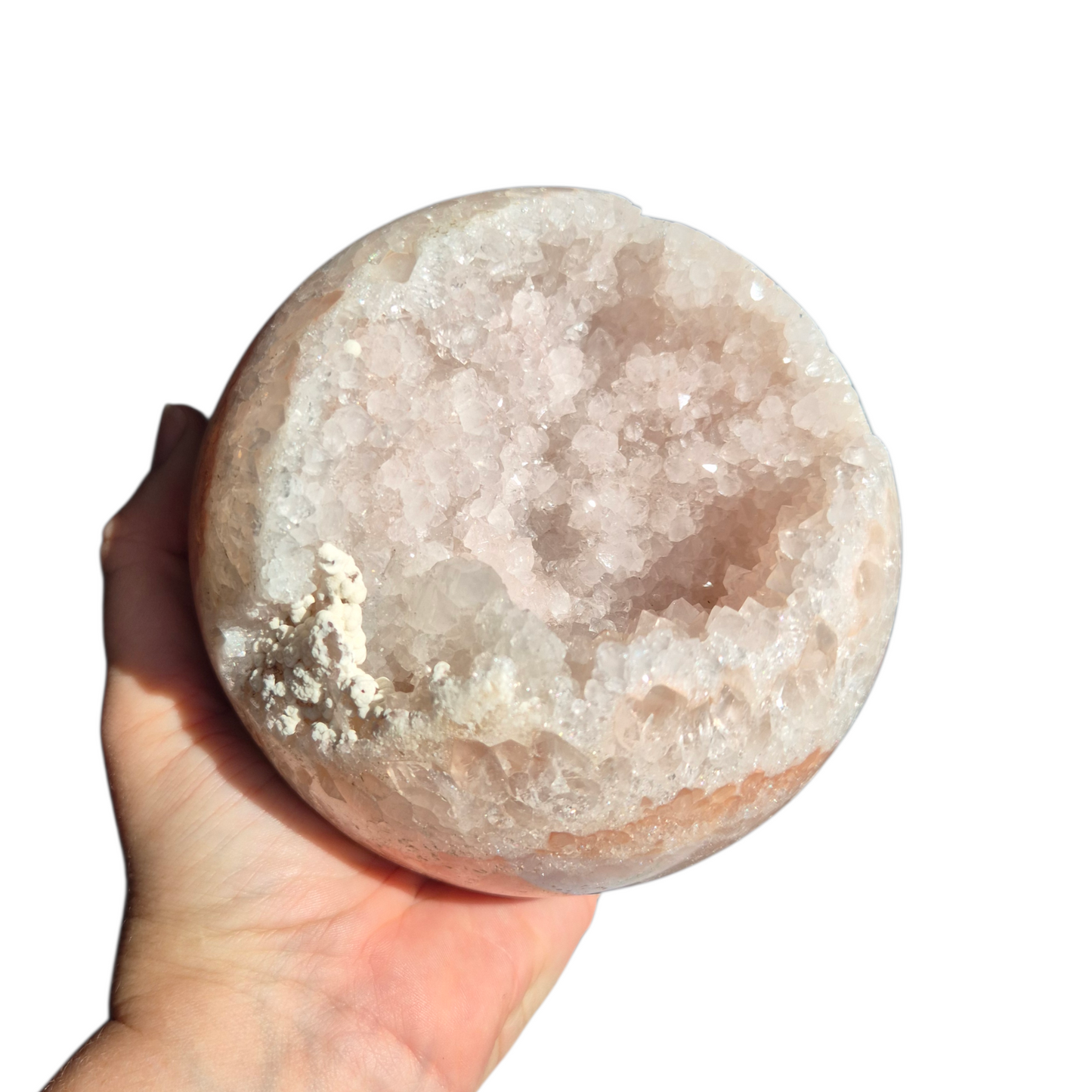 Crystals - Pink Amethyst Sphere