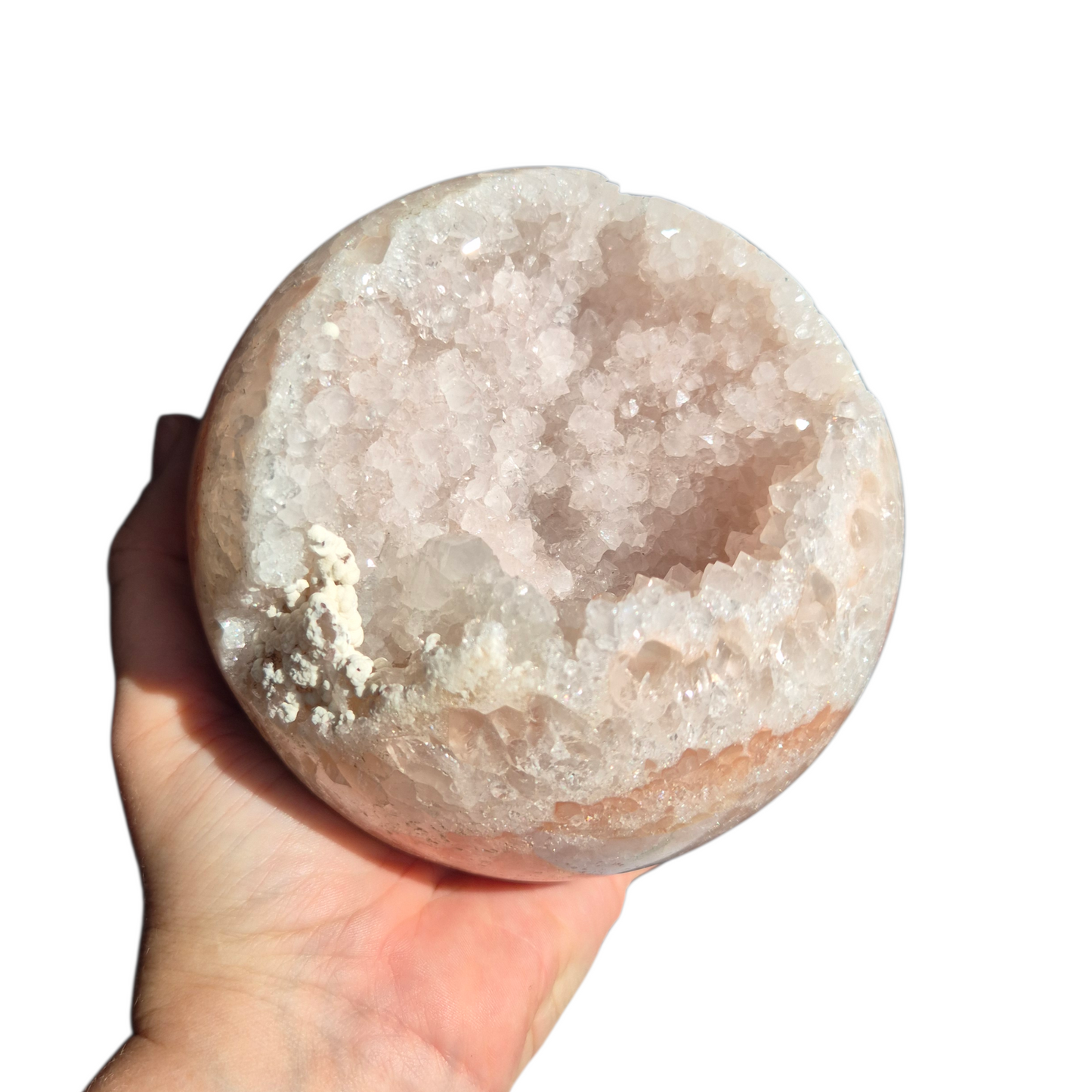 Crystals - Pink Amethyst Sphere