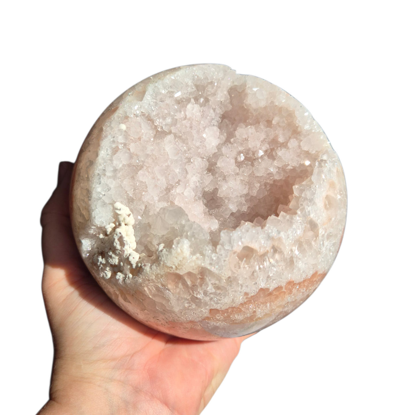 Crystals - Pink Amethyst Sphere