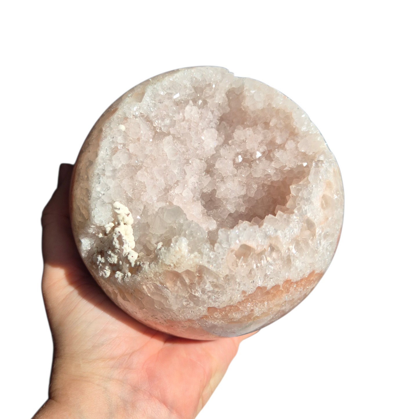 Crystals - Pink Amethyst Sphere