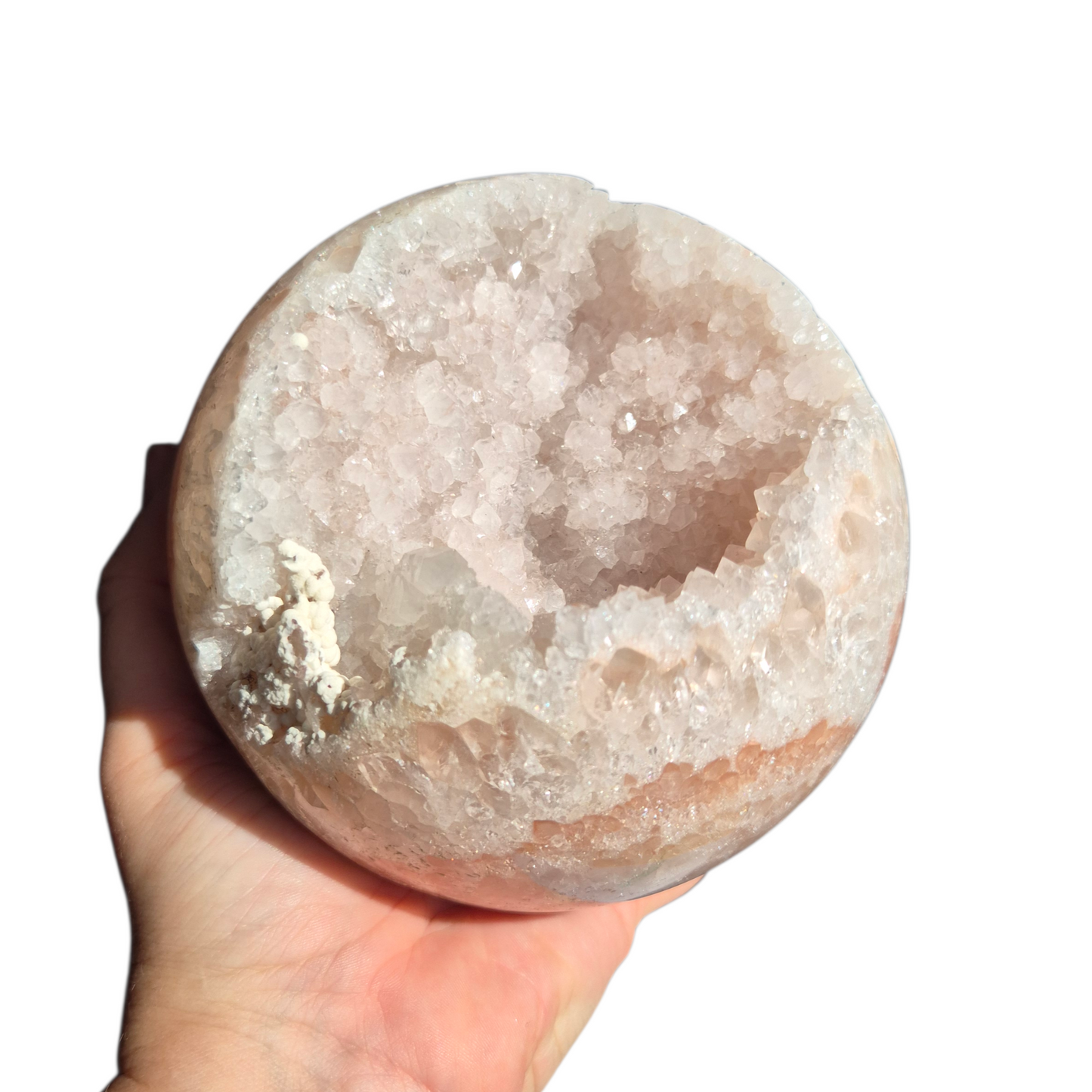 Crystals - Pink Amethyst Sphere