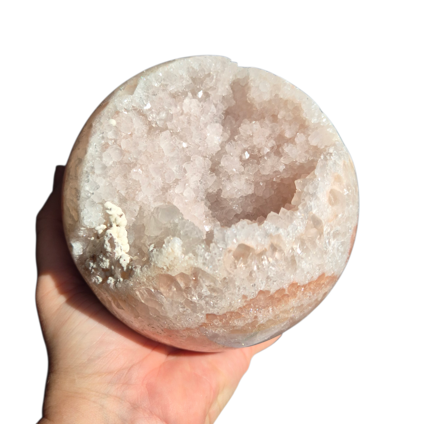 Crystals - Pink Amethyst Sphere