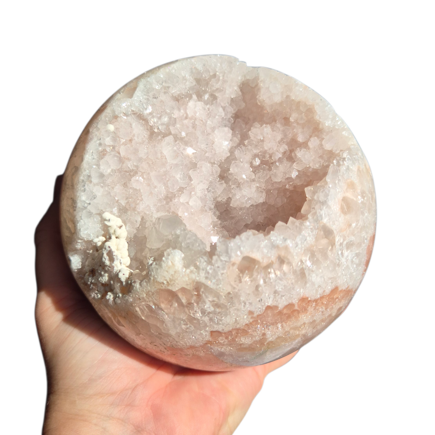 Crystals - Pink Amethyst Sphere