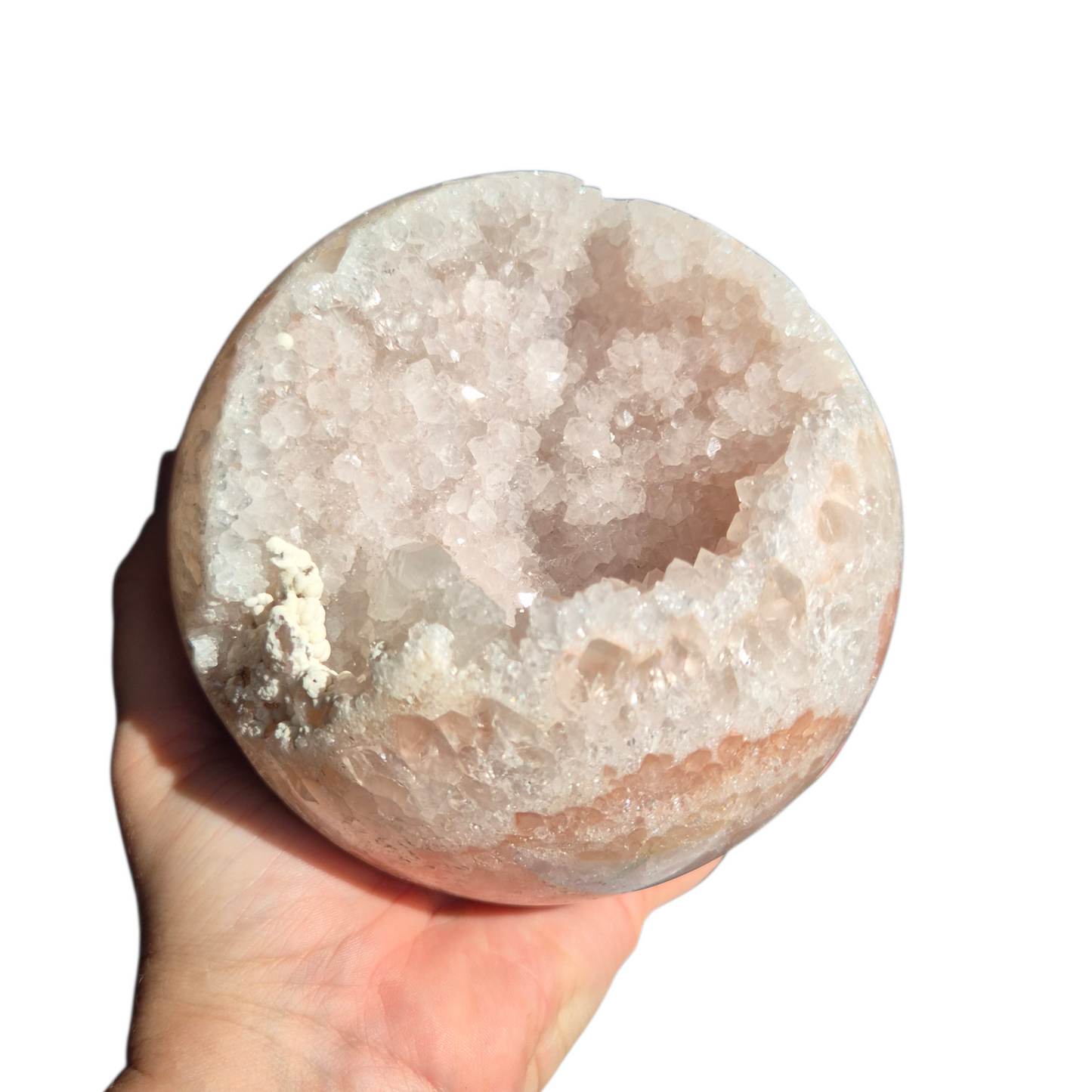 Crystals - Pink Amethyst Sphere