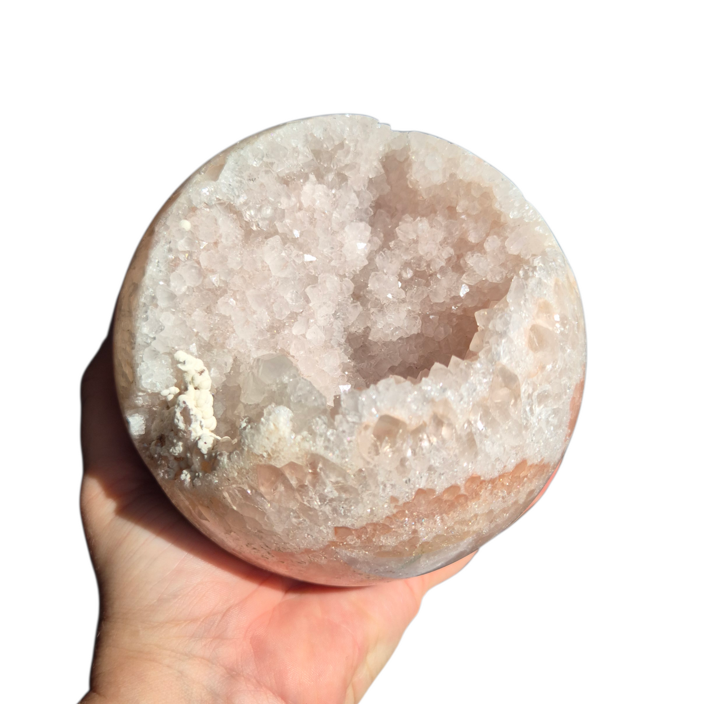 Crystals - Pink Amethyst Sphere